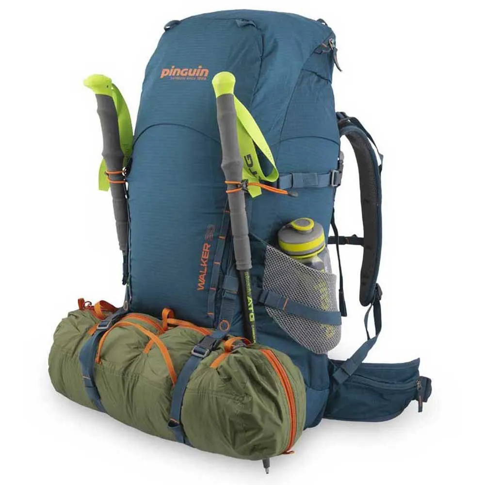 Pinguin Walker 50l Nylon Rucksack, Petrol Pinguin Walker 50l Nylon Rucksack, Petrol