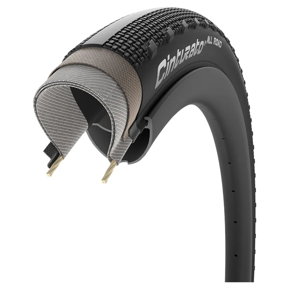 Pirelli Cinturato™ All Road 60 Tpi Tubeless 700 X 50 Gravelreifen, Black, 700 x 50 Pirelli Cinturato™ All Road 60 Tpi Tubeless 700 X 50 Gravelreifen, Black, 700 x 50