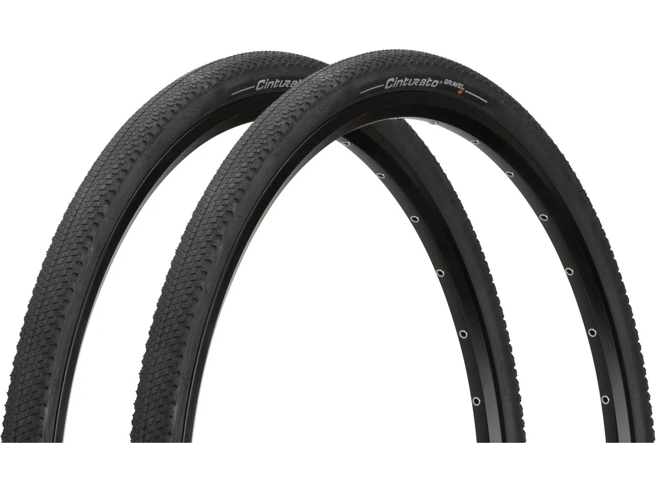 Pirelli Cinturato Gravel Hard Terrain TLR 28" Faltreifen 2er-Set, Schwarz, 45-622 (700 x 45C) Pirelli Cinturato Gravel Hard Terrain TLR 28" Faltreifen 2er-Set, Schwarz, 45-622 (700 x 45C)