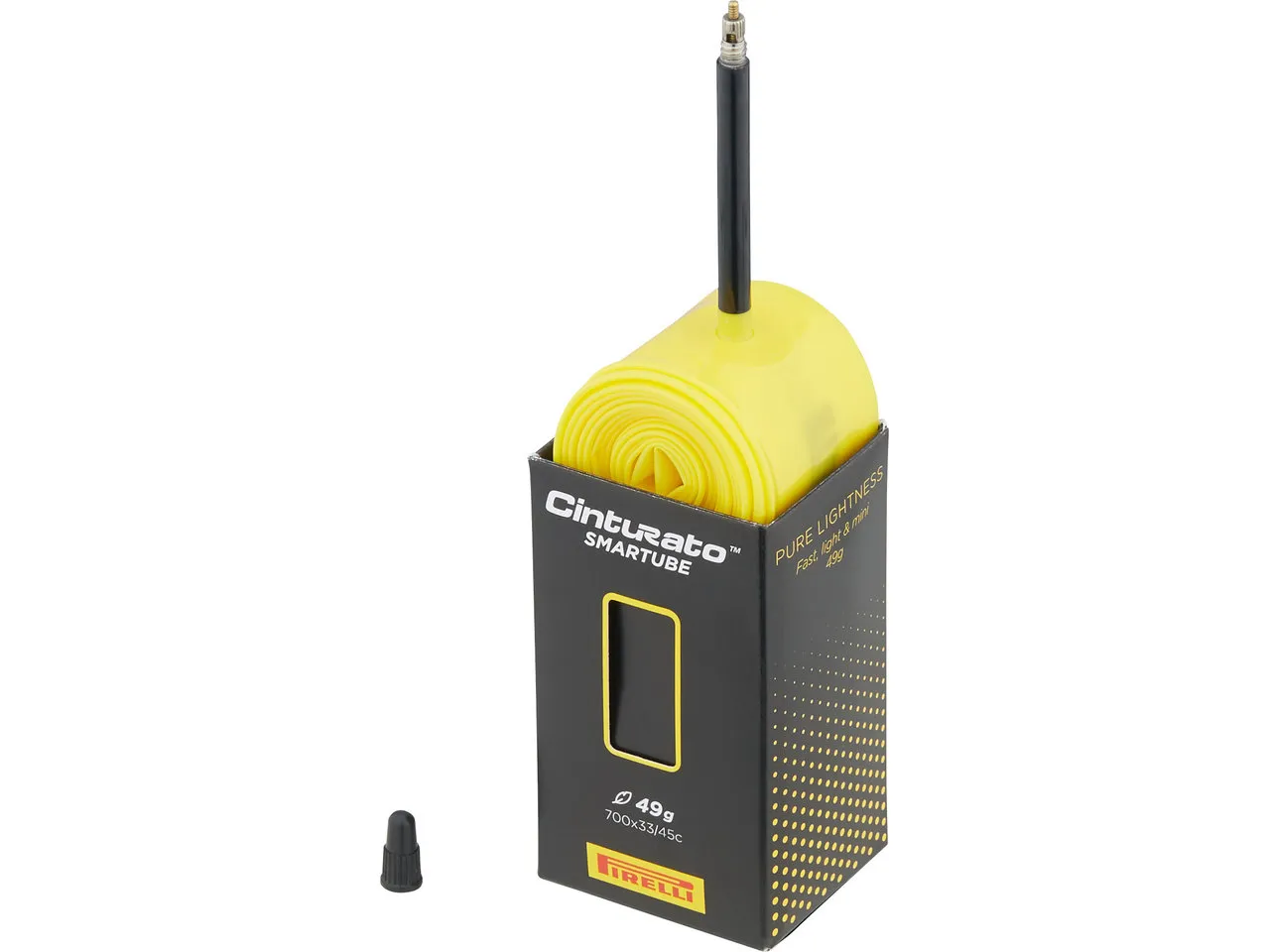 Pirelli Cinturato SmarTube Schlauch 28", Yellow, 700C, 33-45 Pirelli Cinturato SmarTube Schlauch 28", Yellow, 700C, 33-45