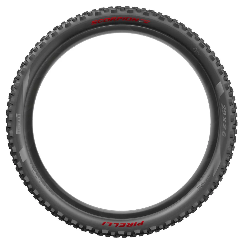 Pirelli Scorpion E-mtb M Hyperwall V2 27.5´´ X 2.6 Mtb-reifen, Black / red, 27.5" x 2.60 Pirelli Scorpion E-mtb M Hyperwall V2 27.5´´ X 2.6 Mtb-reifen, Black / red, 27.5" x 2.60