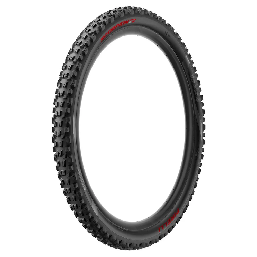 Pirelli Scorpion E-mtb M Hyperwall V2 27.5´´ X 2.6 Mtb-reifen, Black / red, 27.5" x 2.60 Pirelli Scorpion E-mtb M Hyperwall V2 27.5´´ X 2.6 Mtb-reifen, Black / red, 27.5" x 2.60