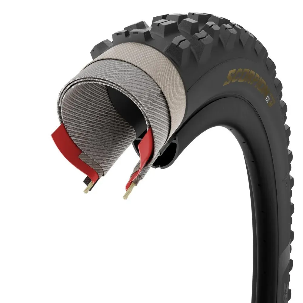 Pirelli Scorpion™ E-mtb M Tubeless 27.5´´ X 2.6 Mtb-reifen, Gold label, 27.5" x 2.60 Pirelli Scorpion™ E-mtb M Tubeless 27.5´´ X 2.6 Mtb-reifen, Gold label, 27.5" x 2.60