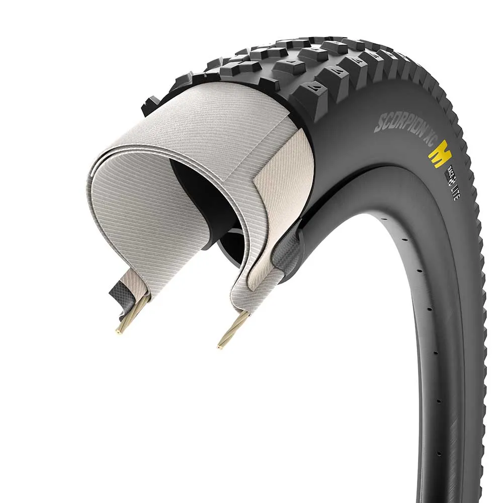 Pirelli Scorpion™ Race Xc M Lite 120tpi Tubeless 29´´ X 2.4 Mtb-reifen, Black / silver, 29" x 2.4 Pirelli Scorpion™ Race Xc M Lite 120tpi Tubeless 29´´ X 2.4 Mtb-reifen, Black / silver, 29" x 2.4