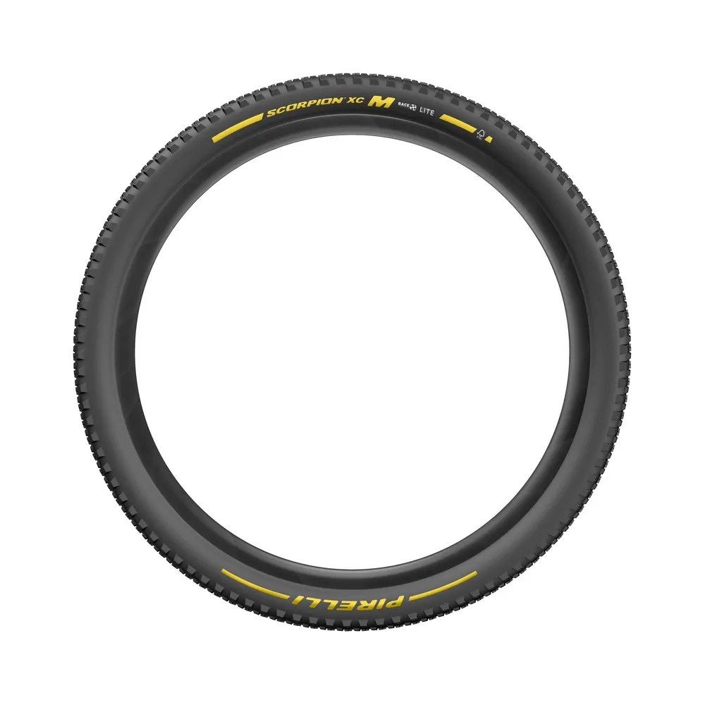 Pirelli Scorpion™ Race Xc M Lite Team Edition 120tpi Tubeless 29´´ X 2.4 Mtb-reifen, Black / yellow, 29" x 2.4