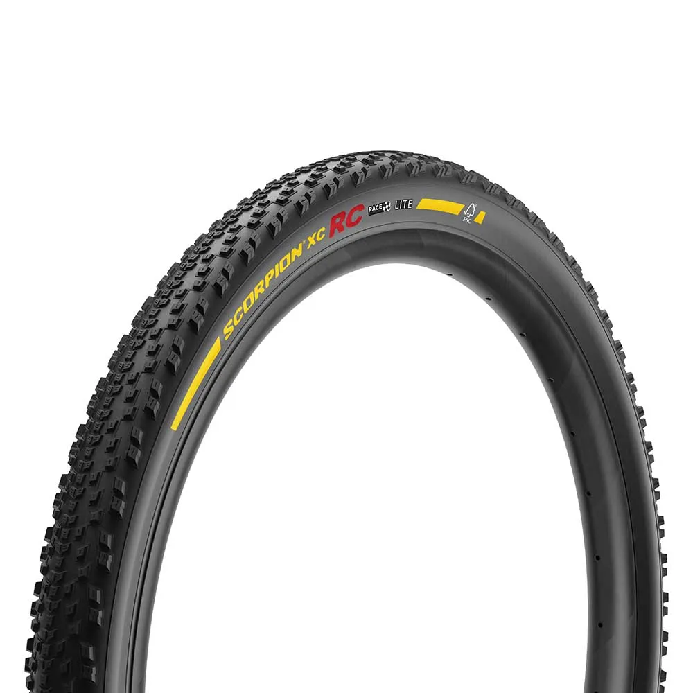 Pirelli Scorpion™ Race Xc Rc Lite Team Edition 120tpi Tubeless 29´´ X 2.4 Mtb-reifen, Black / yellow, 29" x 2.4 Pirelli Scorpion™ Race Xc Rc Lite Team Edition 120tpi Tubeless 29´´ X 2.4 Mtb-reifen, Black / yellow, 29" x 2.4