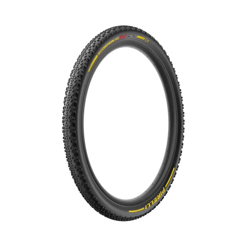 Pirelli Scorpion™ Race Xc Rc Lite Team Edition 120tpi Tubeless 29´´ X 2.4 Mtb-reifen, Black / yellow, 29" x 2.4 Pirelli Scorpion™ Race Xc Rc Lite Team Edition 120tpi Tubeless 29´´ X 2.4 Mtb-reifen, Black / yellow, 29" x 2.4