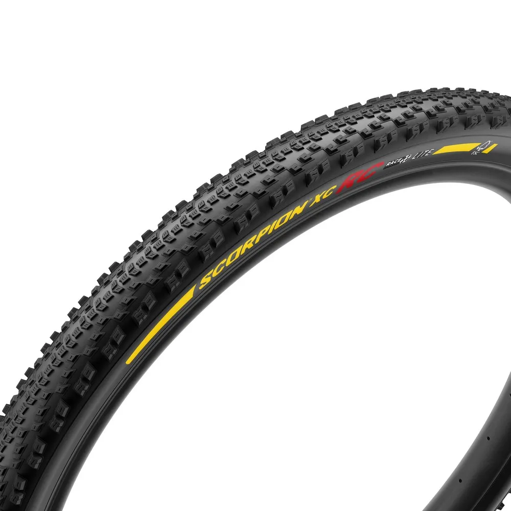 Pirelli Scorpion™ Race Xc Rc Lite Team Edition 120tpi Tubeless 29´´ X 2.4 Mtb-reifen, Black / yellow, 29" x 2.4 Pirelli Scorpion™ Race Xc Rc Lite Team Edition 120tpi Tubeless 29´´ X 2.4 Mtb-reifen, Black / yellow, 29" x 2.4