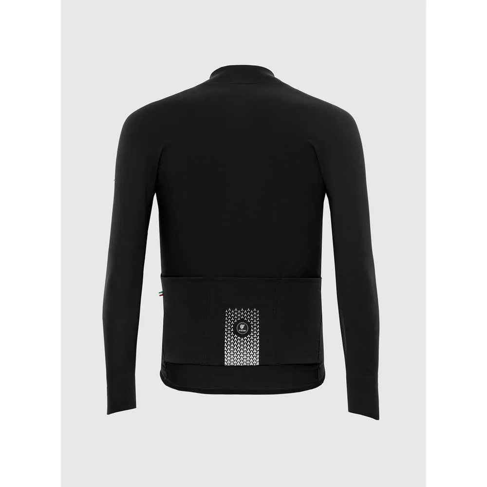 Pissei Invernale Primapelle Langarm-trikot, Black Pissei Invernale Primapelle Langarm-trikot, Black