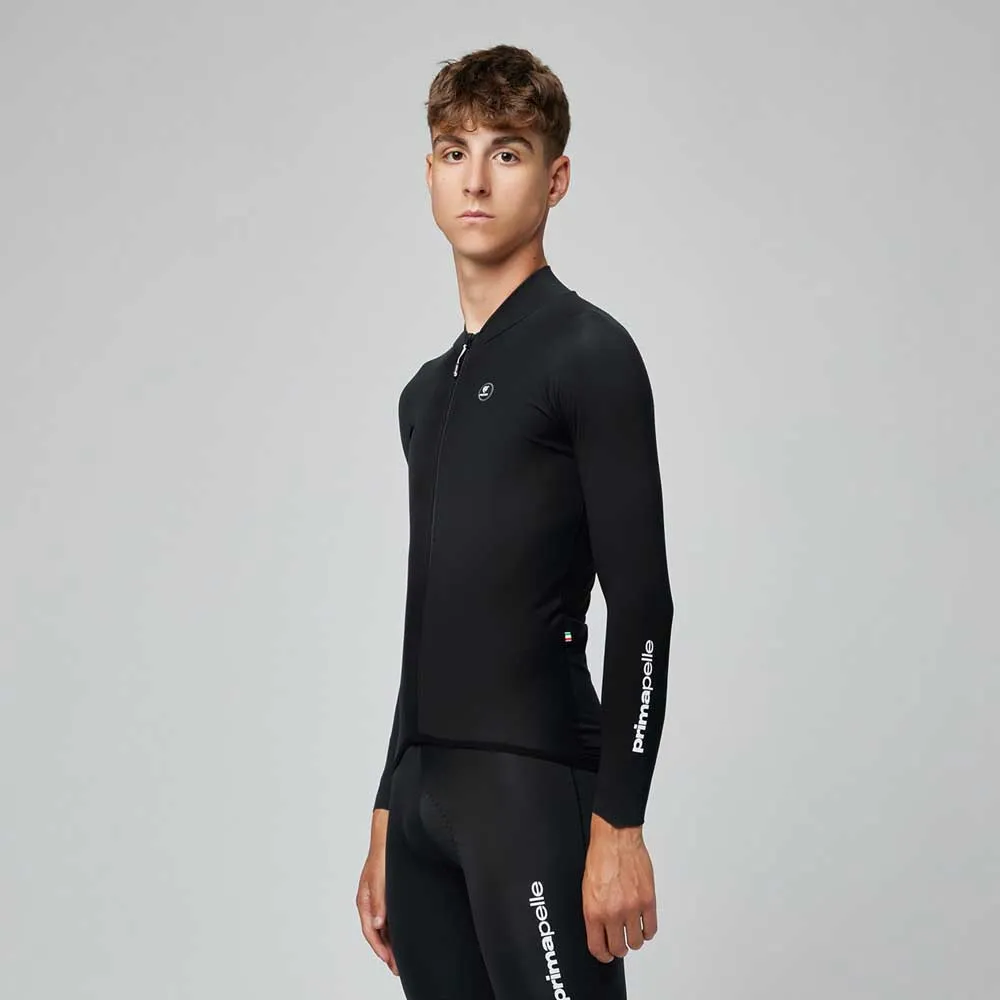Pissei Invernale Primapelle Langarm-trikot, Black Pissei Invernale Primapelle Langarm-trikot, Black