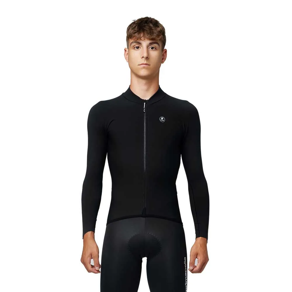 Pissei Invernale Primapelle Langarm-trikot, Black Pissei Invernale Primapelle Langarm-trikot, Black