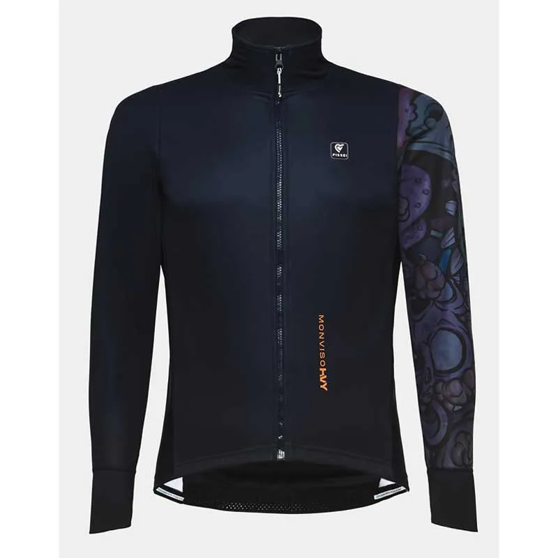 Pissei Monviso Heavy Jacke, Blue black / monster