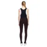 Pissei Prima Pelle Lange Trägerhose Refurbished, Dark prugna