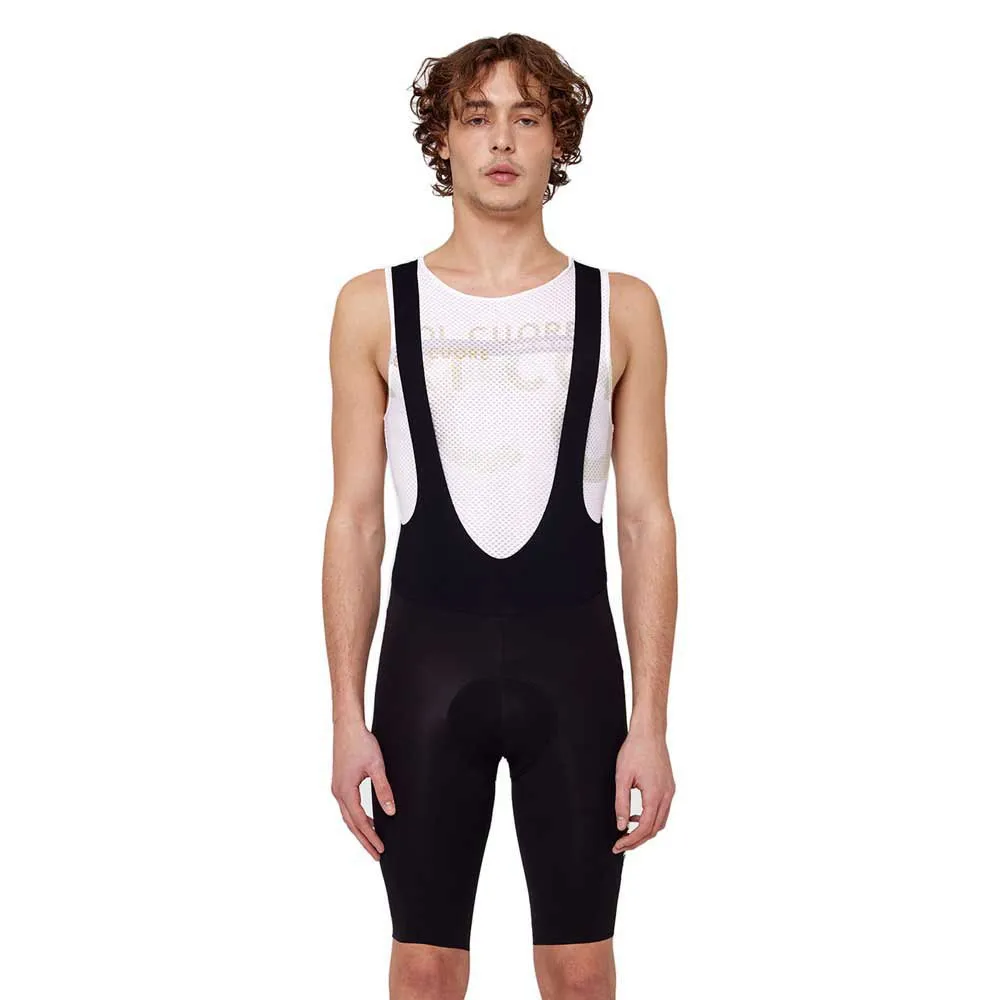 Pissei Prima Pelle Trägerhose, Black Pissei Prima Pelle Trägerhose, Black
