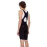 Pissei Prima Pelle Trägerhose, Black