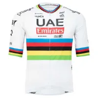 Pissei Replica World Champion Tadej Pogacar 2024 Uae Team Emirates Kurzarm-radtrikot Pissei Replica World Champion Tadej Pogacar 2024 Uae Team Emirates Kurzarm-radtrikot