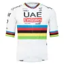 Pissei Replica World Champion Tadej Pogacar 2024 Uae Team Emirates Kurzarm-radtrikot