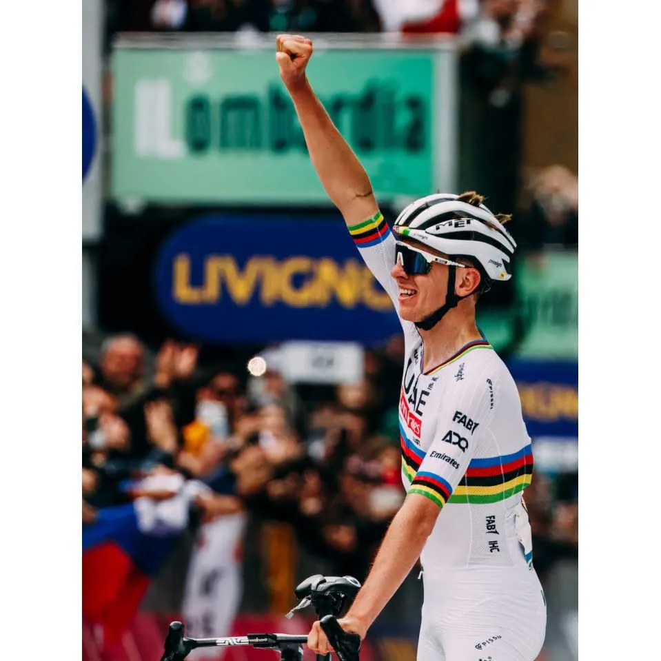 Pissei Replica World Champion Tadej Pogacar 2024 Uae Team Emirates Kurzarm-radtrikot Pissei Replica World Champion Tadej Pogacar 2024 Uae Team Emirates Kurzarm-radtrikot