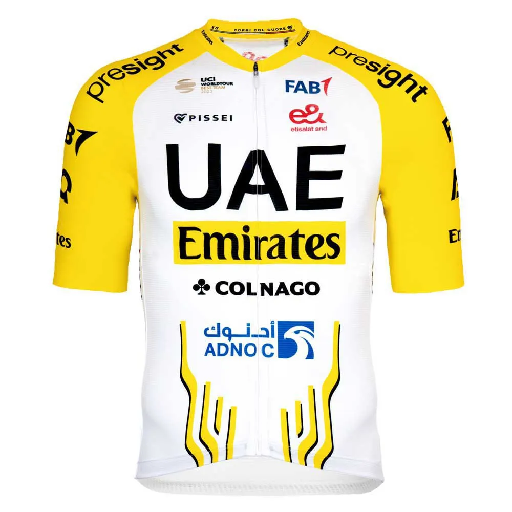Pissei Uae Team Emirates - Tour De France 2024 Replica Kurzarm-radtrikot Pissei Uae Team Emirates - Tour De France 2024 Replica Kurzarm-radtrikot