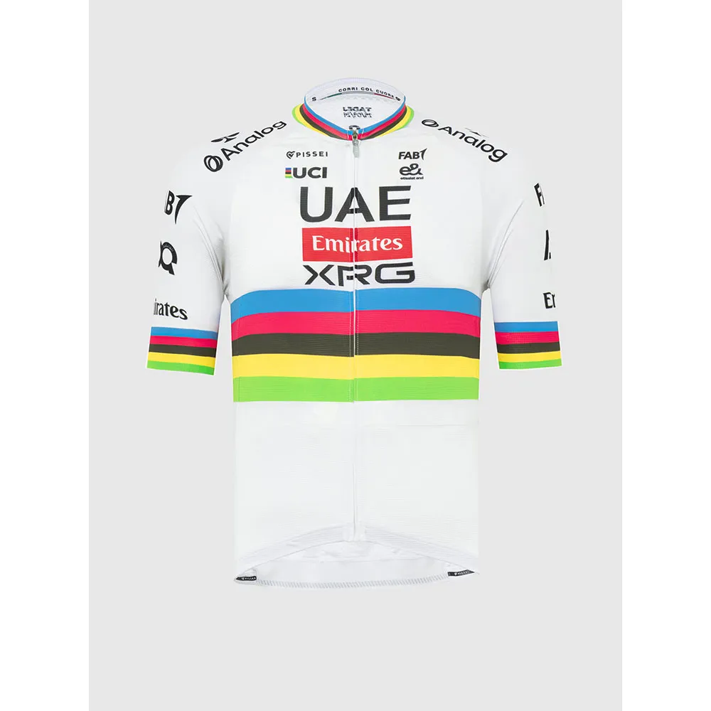 Pissei Uae Team Emirates-xrg 2025 Magistrale Official Kurzarm-radtrikot Pissei Uae Team Emirates-xrg 2025 Magistrale Official Kurzarm-radtrikot