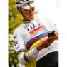 Pissei Winter World Champion Tadej Pogacar 2024 Uae Team Emirates Langarm-trikot, Tp24