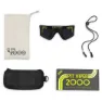 Pit Viper The 2000´s Cosmos Sonnenbrille, Black, Black Mirror/CAT3
