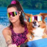 Pit Viper The 2000´s Polarisierte Sonnenbrille, Monster bull polarized/cat3