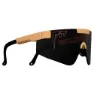 Pit Viper The 2000´s Sand Storm Z87 Sonnenbrille, Beige, Black Mirror/CAT3
