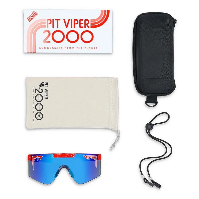 Pit Viper The 2000´s Sonnenbrille, Basketball team, blue