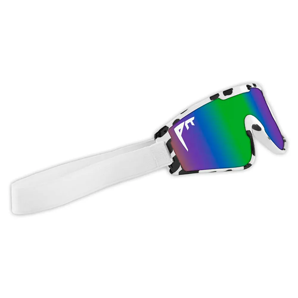 Pit Viper The Cowabunga Sonnenbrille, Blue-green revo polycarbonate monolens