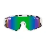 Pit Viper The Cowabunga Sonnenbrille, Blue-green revo polycarbonate monolens