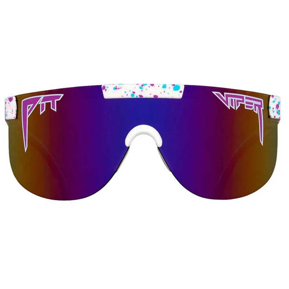 Pit Viper The Elipticals Jet Ski Sonnenbrille, White / turquoise, Rainbow Mirror/CAT3 Pit Viper The Elipticals Jet Ski Sonnenbrille, White / turquoise, Rainbow Mirror/CAT3