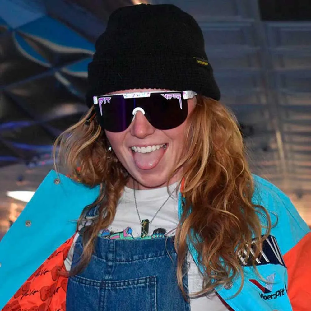 Pit Viper The Elipticals Jet Ski Sonnenbrille, White / turquoise, Rainbow Mirror/CAT3 Pit Viper The Elipticals Jet Ski Sonnenbrille, White / turquoise, Rainbow Mirror/CAT3