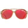 Pit Viper The Exciters Corduroy Sonnenbrille, Clear brown, Pink Mirror/CAT3