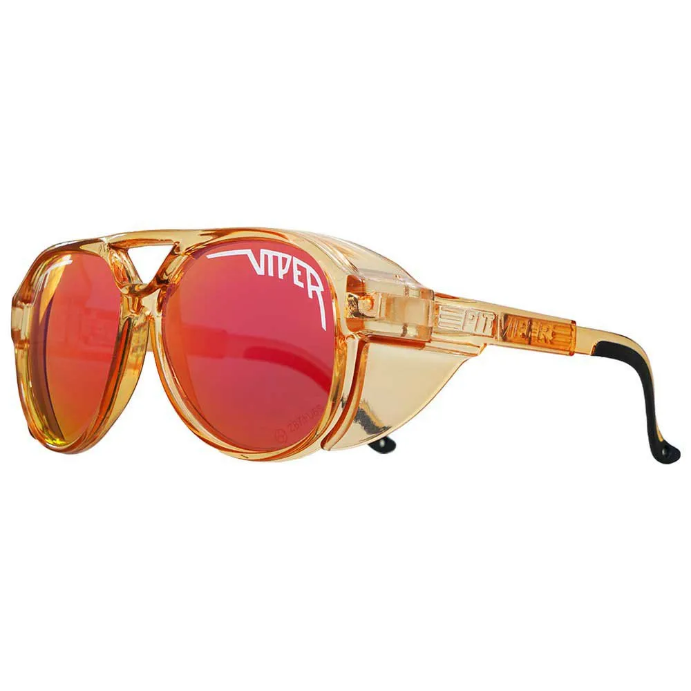Pit Viper The Exciters Corduroy Sonnenbrille, Clear brown, Pink Mirror/CAT3 Pit Viper The Exciters Corduroy Sonnenbrille, Clear brown, Pink Mirror/CAT3