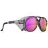 Pit Viper The Exciters Smoke Show Polarisierte Sonnenbrille, Clear black, Pink Mirror/CAT3