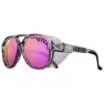 Pit Viper The Exciters Smoke Show Polarisierte Sonnenbrille, Clear black, Pink Mirror/CAT3