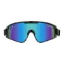 Pit Viper The Hail Sagan Sonnenbrille, Blue polycarbonate monolens