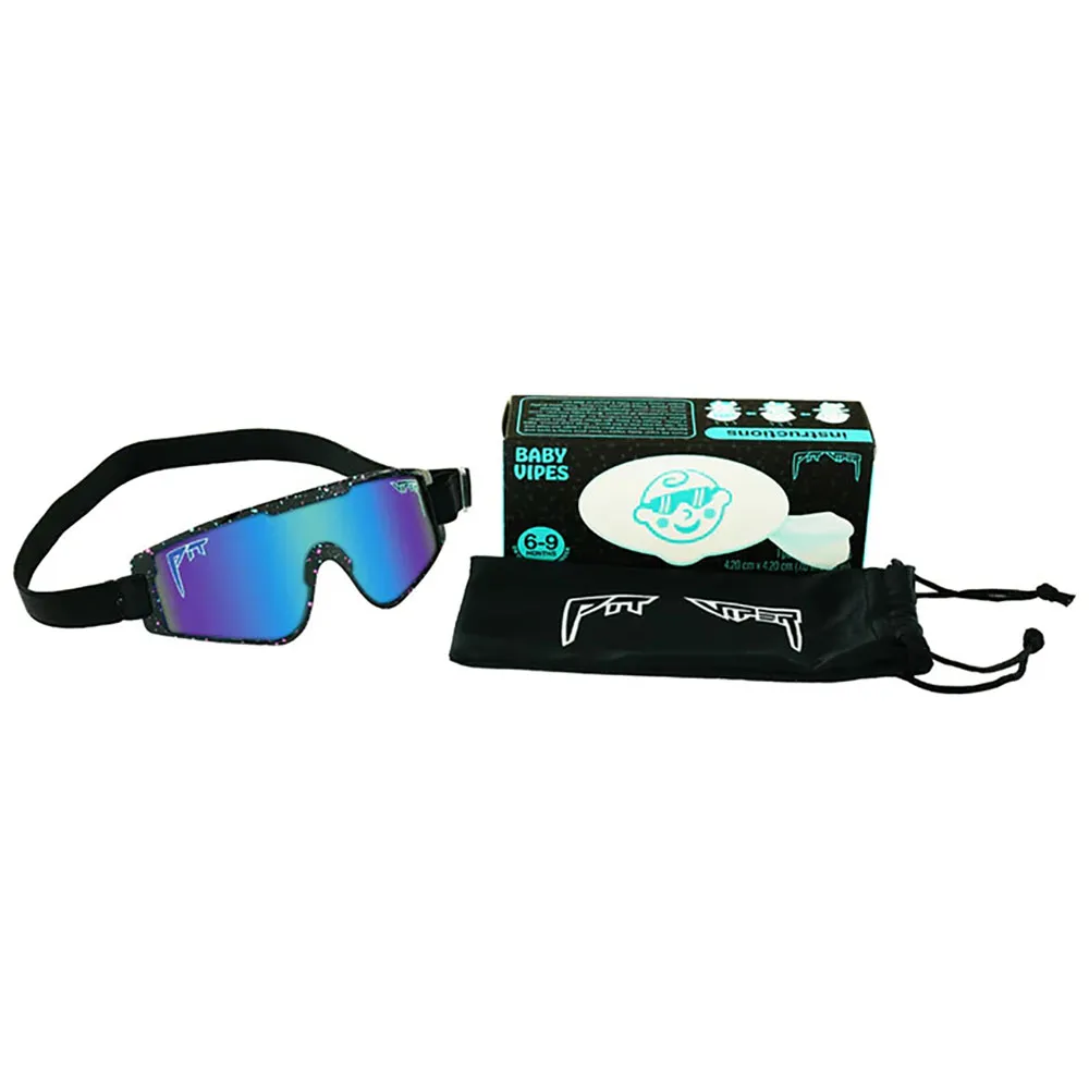 Pit Viper The Hail Sagan Sonnenbrille, Blue polycarbonate monolens