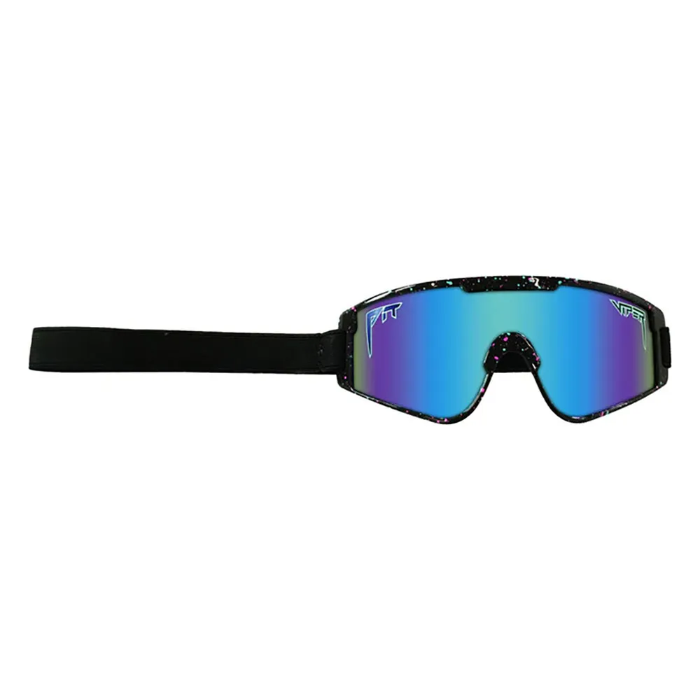 Pit Viper The Hail Sagan Sonnenbrille, Blue polycarbonate monolens