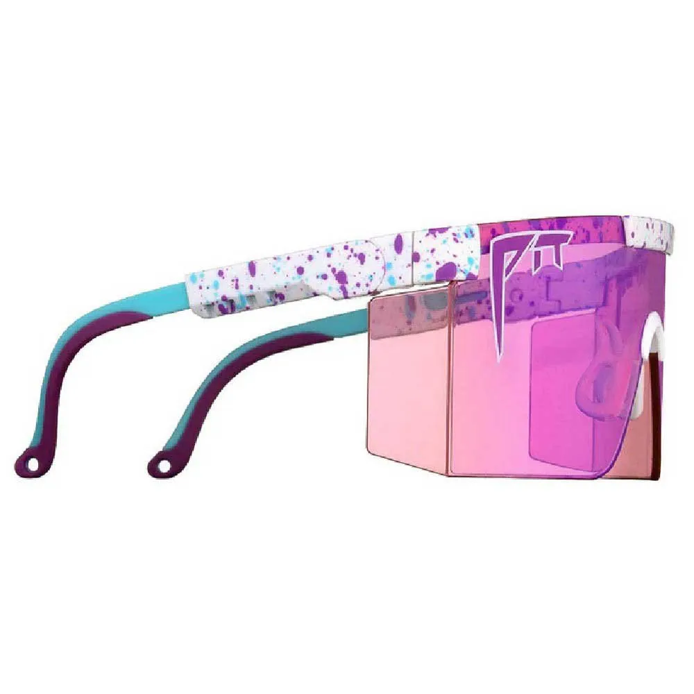 Pit Viper The Intimidators Jet Ski Climax Sonnenbrille, White / turquoise, Clear Purple/CAT2 Pit Viper The Intimidators Jet Ski Climax Sonnenbrille, White / turquoise, Clear Purple/CAT2