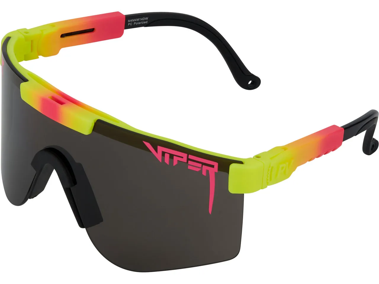 Pit Viper The Original Double Wide Polarized Sportbrille, Italo, polarized smoke
