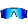 Pit Viper The Originals Absolute Liberty Polarisierte Sonnenbrille, Black, Blue/CAT3