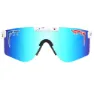 Pit Viper The Originals Absolute Sonnenbrille, White, Blue/CAT3
