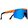 Pit Viper The Originals Crush Sonnenbrille, Orange / black, Blue Mirror/CAT3