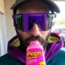 Pit Viper The Originals Donatello Sonnenbrille, Purple, Purple Mirror/CAT3