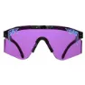 Pit Viper The Originals Double Wides Purple Reign Sonnenbrille, Black, Clear Purple/CAT2