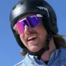 Pit Viper The Originals Labrights Polarisierte Sonnenbrille, White / black, Purple Mirror/CAT3