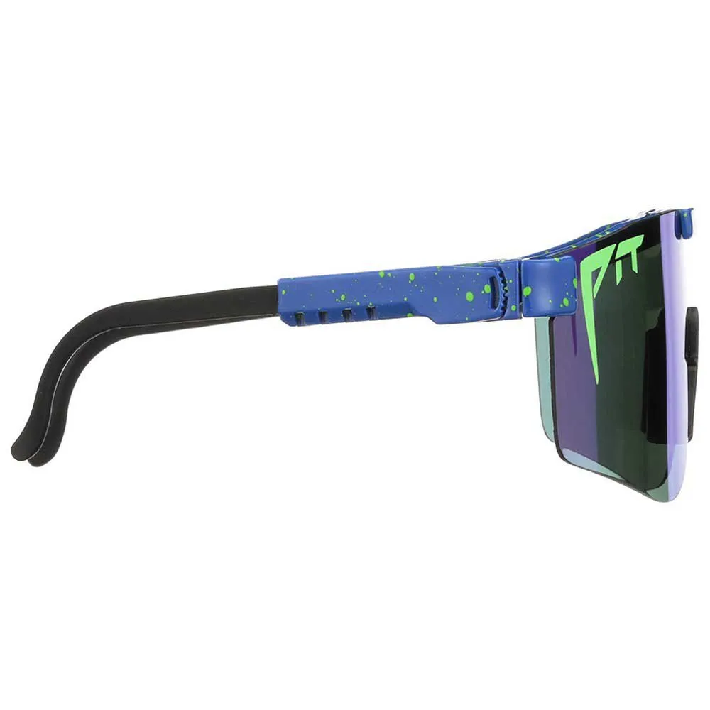 Pit Viper The Originals Lenoardo Sonnenbrille, Blue, Blue Green Mirror/CAT3 Pit Viper The Originals Lenoardo Sonnenbrille, Blue, Blue Green Mirror/CAT3