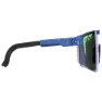 Pit Viper The Originals Lenoardo Sonnenbrille, Blue, Blue Green Mirror/CAT3